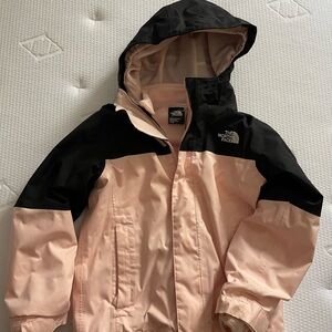 The North Face Pink and Black Jacket